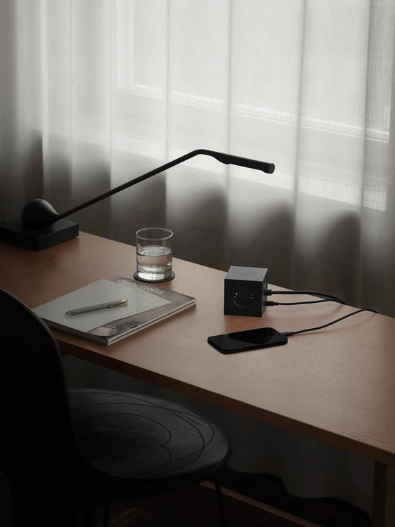 AVOLT - Square 1 (UK) - Oak Green / AC and USB-C