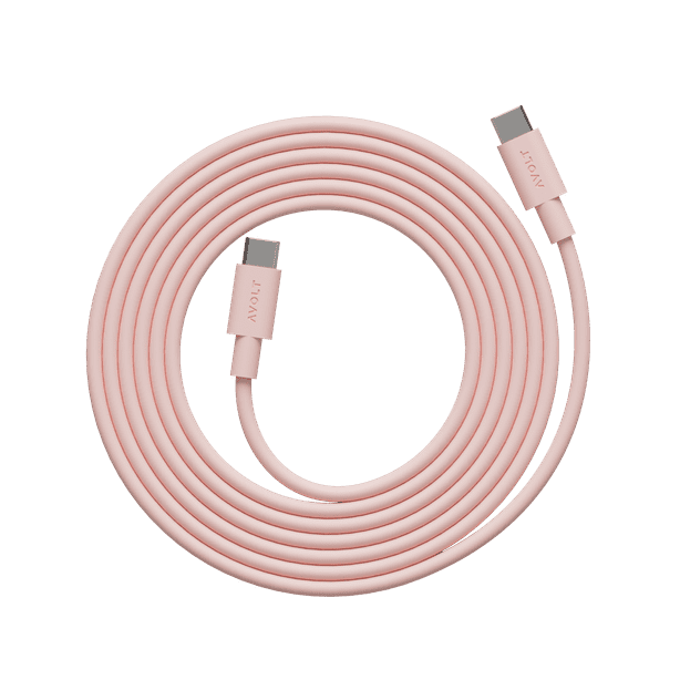 AVOLT - Cable 1 - New Pink / USB-C to USB-C / 2m